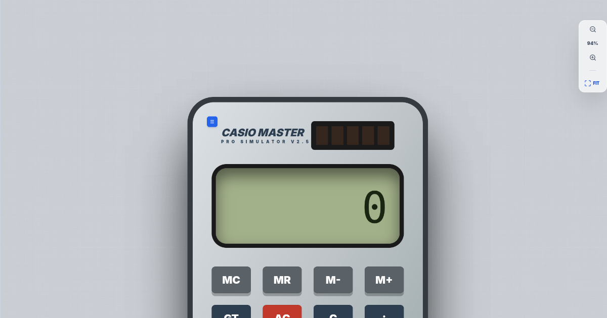 계리사 및 회계사 시험용 계산기 스크린샷